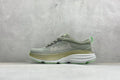 HOKA Bondi 8 Olive Green Lime Accent Running Shoes