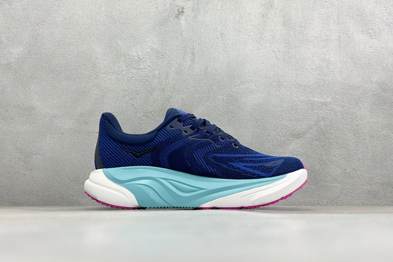 HOKA Arahi 8 Royal Blue Cyan Fuchsia Stability Running Sneakers