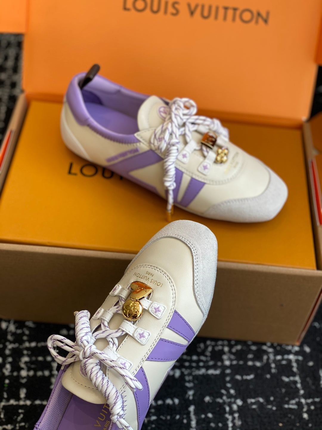 Louis Vuitton Recif Sneaker (White/Lavender)