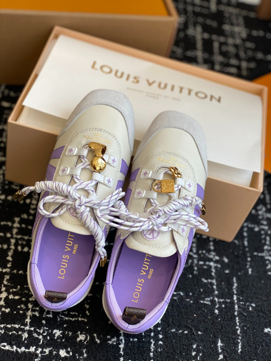 Louis Vuitton Recif Sneaker (White/Lavender)