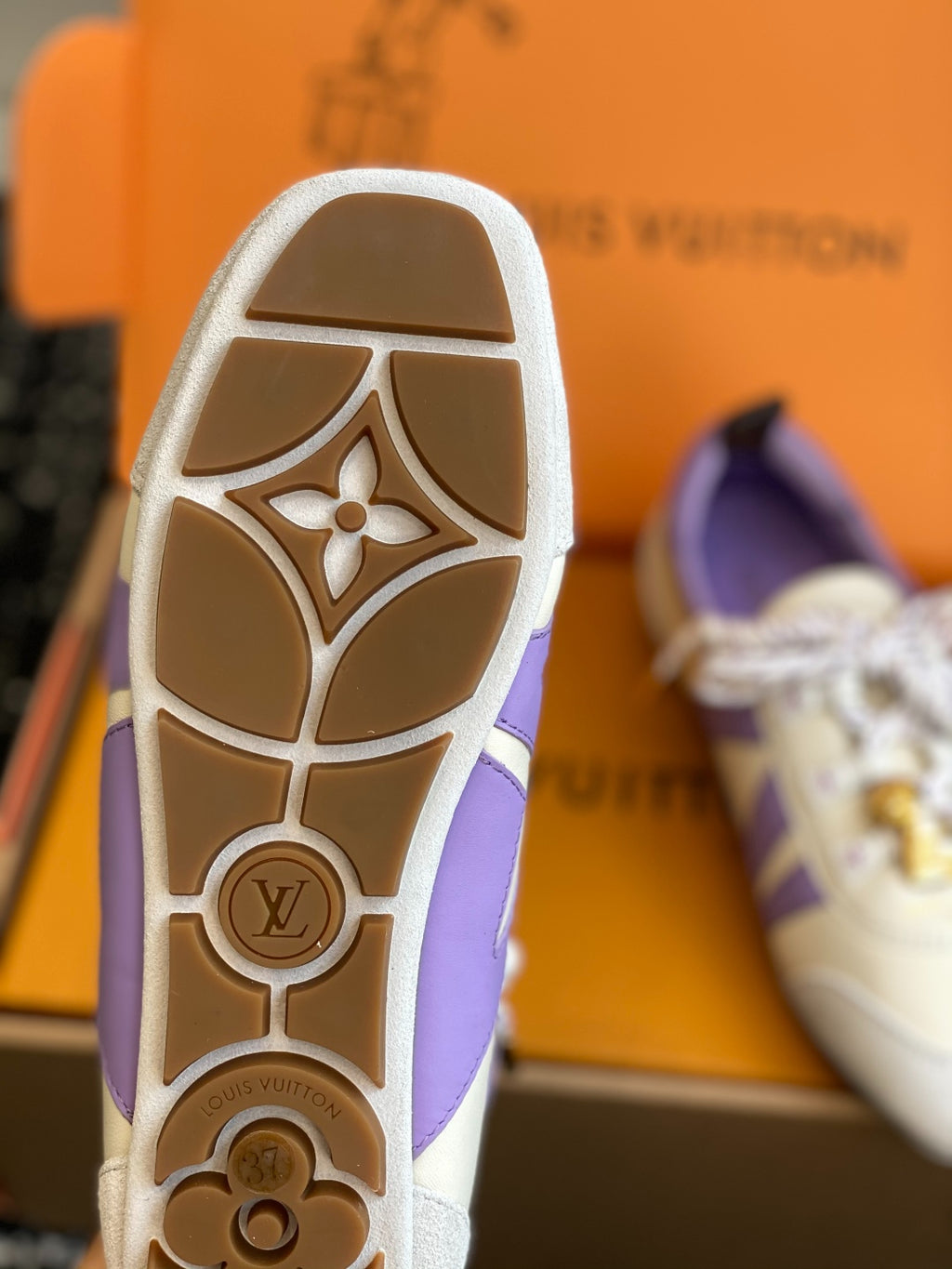 Louis Vuitton Recif Sneaker (White/Lavender)