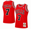 Mens Chicago Bulls Toni Kukoc Mitchell & Ness Red 1997-98 Hardwood Classics Swingman Jersey