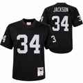 Youth Los Angeles Raiders Bo Jackson Mitchell & Ness Black Retired Player Legacy Replica Jersey