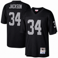 Mens Las Vegas Raiders Bo Jackson Mitchell & Ness Black 1988 Retired Player Legacy Replica Jersey