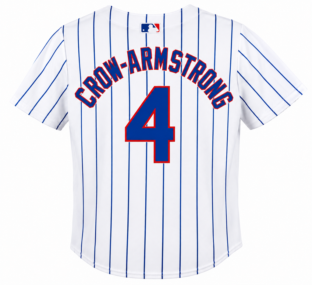 Chicago Cubs Nike Toddler Pete Crow-Armstrong White Home Game Replica Jersey