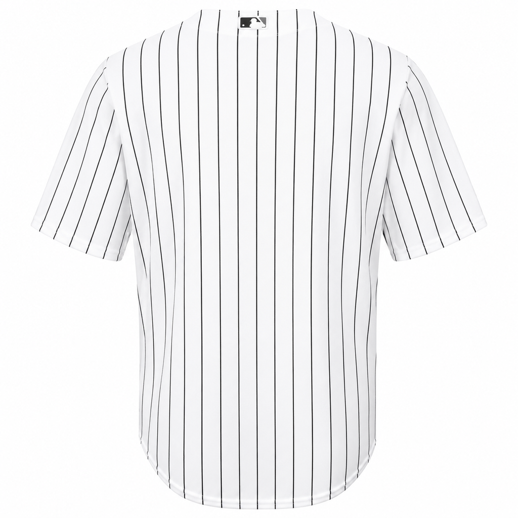 Youth Chicago White Sox Majestic Blank White Home Cool Base Jersey