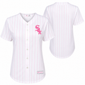 Girls Youth Chicago White Sox Replica Pink Home Fashion Jersey