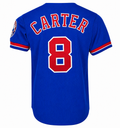 Men's Montreal Expos Gary Carter Mitchell & Ness Royal 1992 Authentic Cooperstown Collection Mesh Batting Practice Jersey