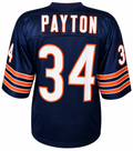 Men's Walter Payton Chicago Bears Vintage Navy Replica Jersey
