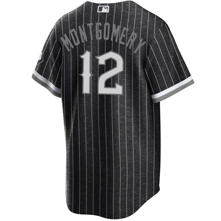 Youth Colson Montgomery Chicago White Sox Nike Black City Connect Replica Jersey