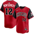 Youth Colson Montgomery Chicago White Sox City Connect Red Limited Replica Jersey