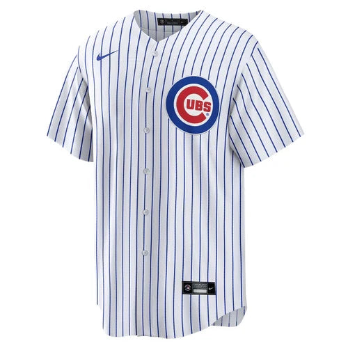 NIKE Youth Dansby Swanson Chicago Cubs White Home Replica Jersey
