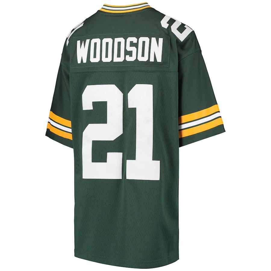 GB.Packers #21 Charles Woodson  Green Retired Player Legacy Jersey Stitched American Football Jerseys