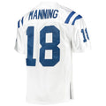 IN.Colts #18 Peyton Manning  White 2006 Super Bowl XLI Authentic Retired Player Jersey Stitched American Football Jerseys