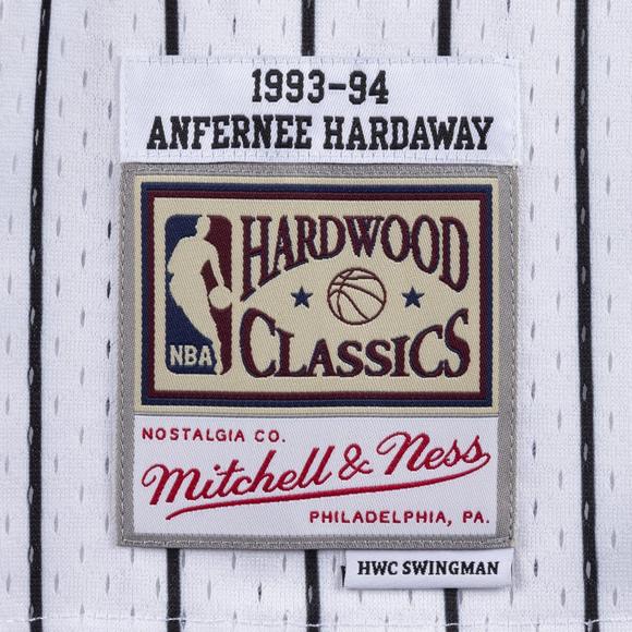 Mens Anfernee “Penny” Hardaway Orlando Magic Mitchell & Ness White 1993-94 Hardwood Classics Swingman Jersey