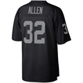L.Raiders #32 Marcus Allen  Black Retired Player Legacy Replica Jersey Stitched American Football Jerseys