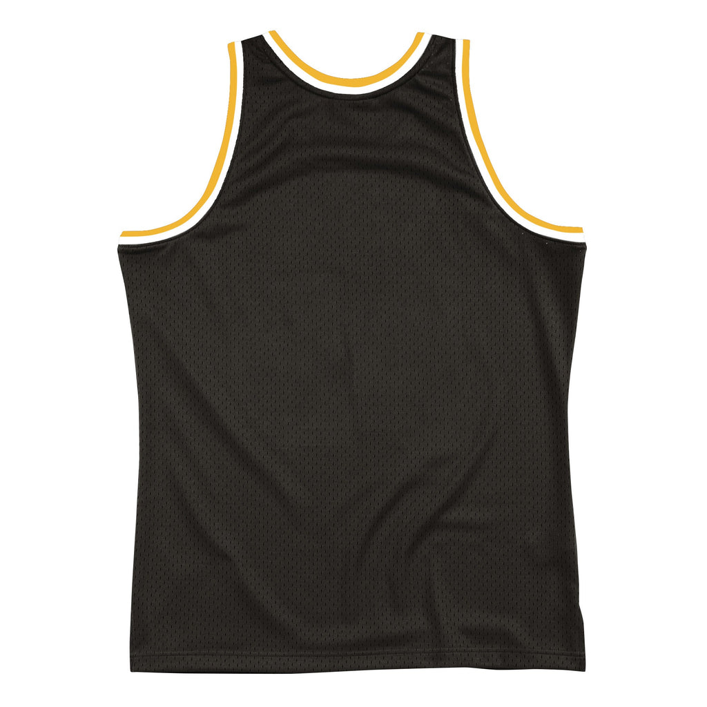 Men's Houston Rockets Mitchell & Ness Black Hardwood Classics Blown Out Fashion Jersey