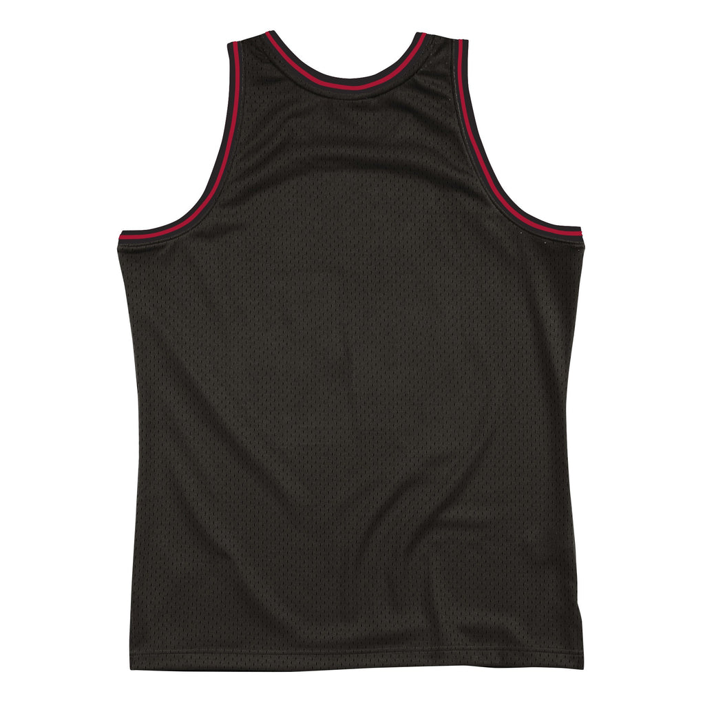 Men's Toronto Raptors Mitchell & Ness Black Hardwood Classics Blown Out Fashion Jersey