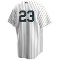 Men's Nike Don Mattingly #23 White New York Yankees Home Official Replica Player Jersey