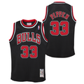 Youth Chicago Bulls Scottie Pippen Mitchell & Ness Black Alternate Swingman Jersey