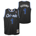 Youth Orlando Magic Anfernee  Penny Hardaway Mitchell & Ness 1994 NBA Black Hardwood Classic Swingman Jersey