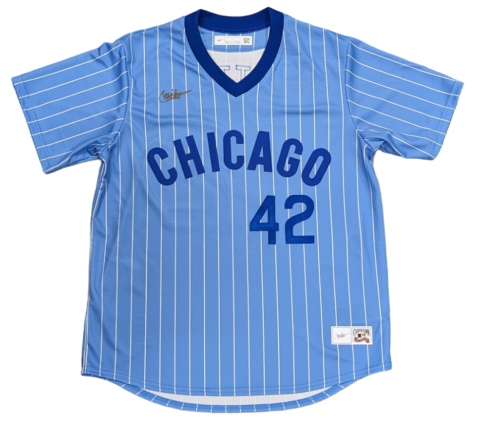Men's Bruce Sutter Chicago Cubs Cooperstown Powder Blue 1981 NIKE Replica Jersey