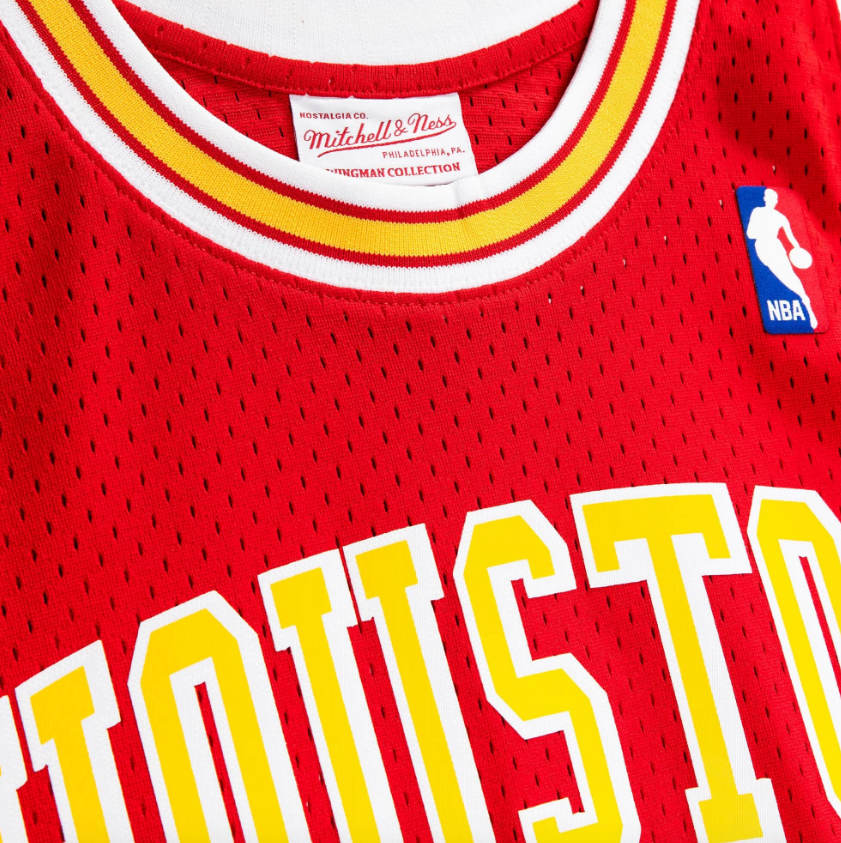 Men's Tracy McGrady Houston Rockets 2004-05 Red Swingman Replica Jersey By Mitchell & Ness
