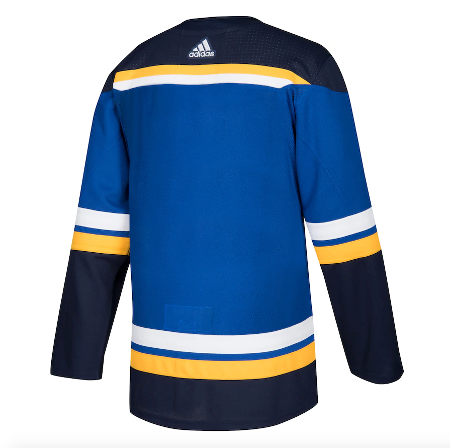 Men's St. Louis Blues adidas Blue Home Authentic Blank Jersey