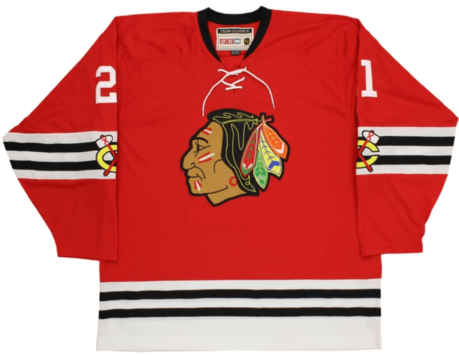 CCM Chicago Blackhawks Stan Mikita Team Classic Vintage Jersey