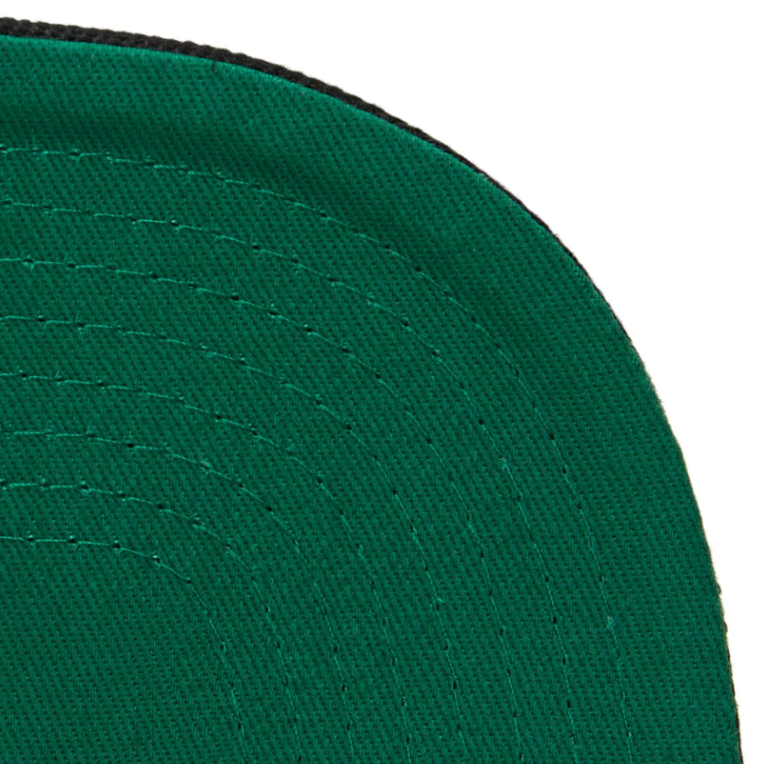 Men's New Jersey Nets Mitchell & Ness Basic Core Black Snapback Hat