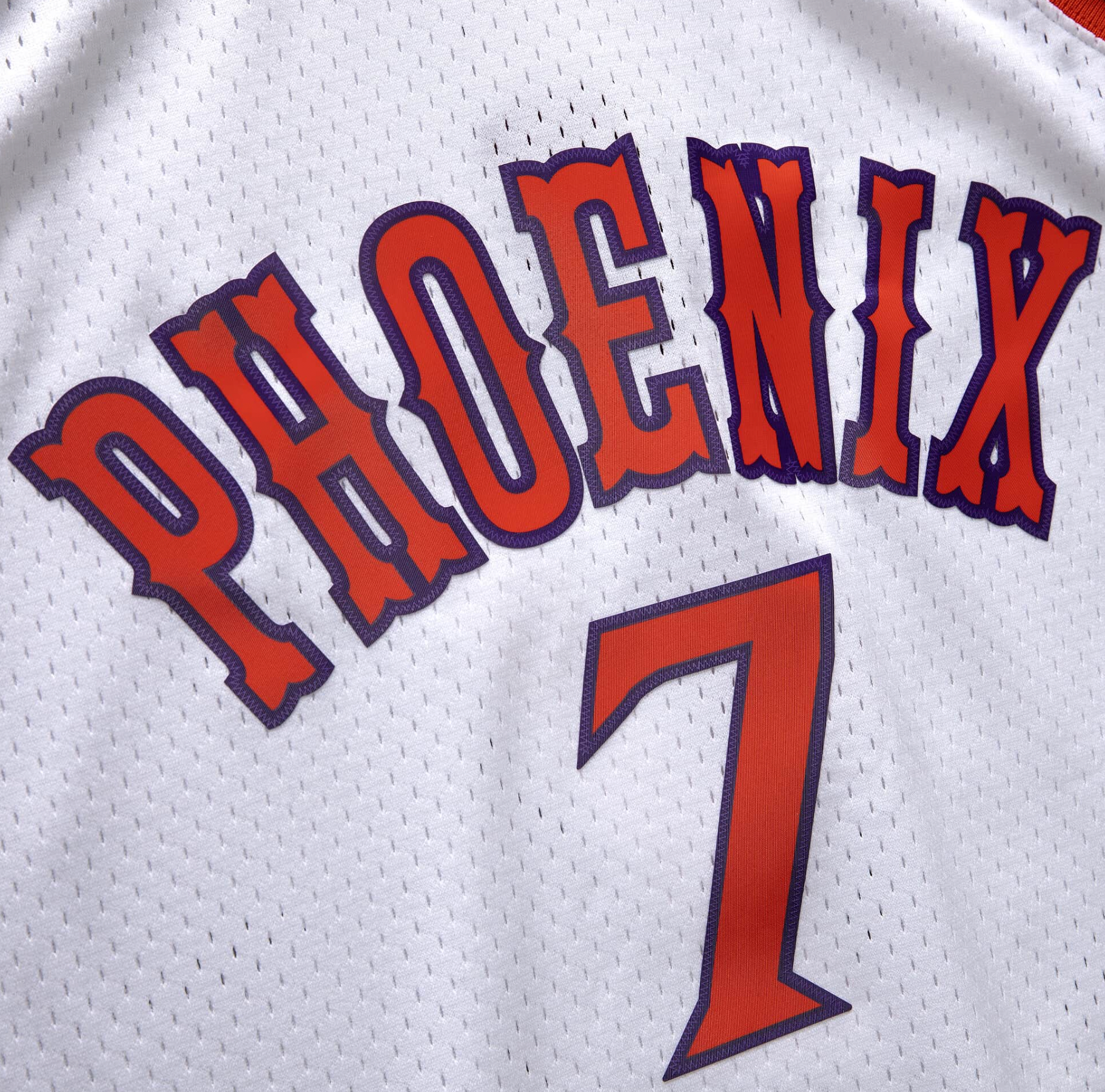 Men's Mitchell & Ness Kevin Johnson White Phoenix Suns 1989-90 Hardwood Classics Swingman Jersey