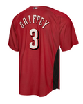 Men's Cincinnati Reds Ken Griffey Jr. Mitchell & Ness 2007 Red Cooperstown Collection Batting Practice Jersey