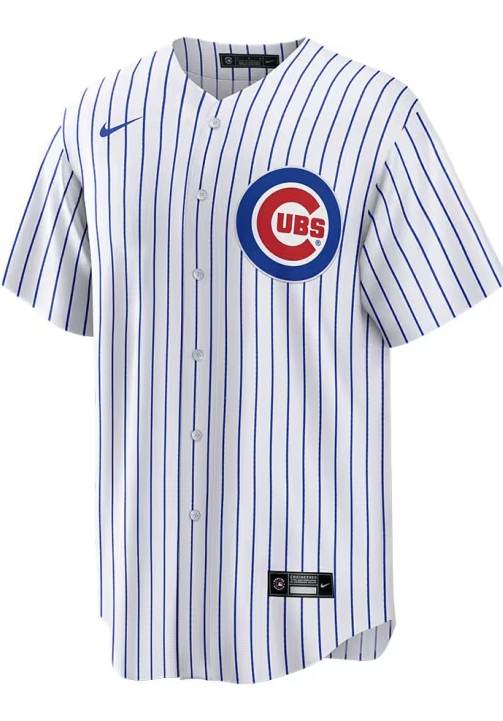 NIKE Men's Chicago Cubs Pete Crow-Armstrong #4 White Home Replica Jersey