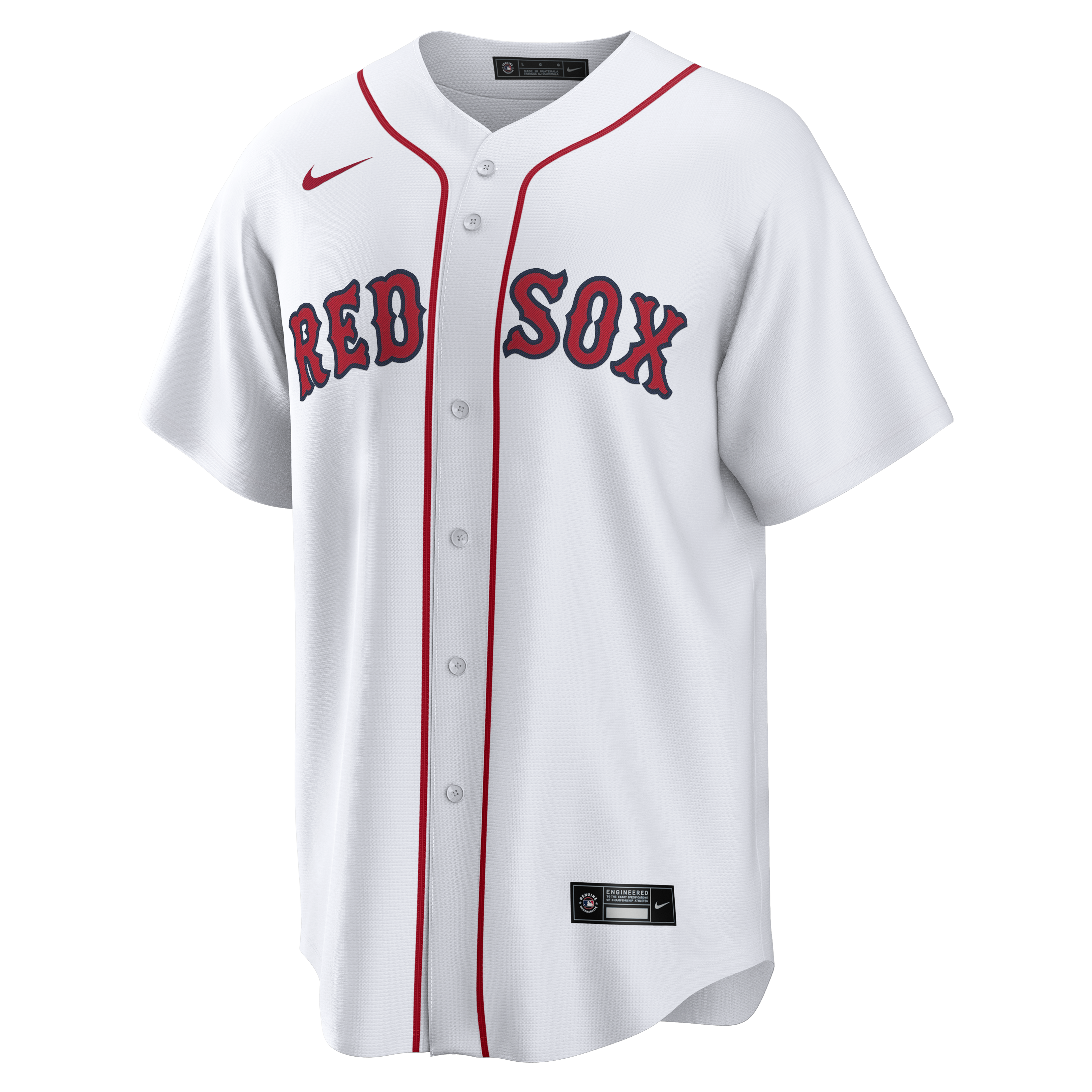 Men's Boston Red Sox Nike White Home Replica Team Jersey