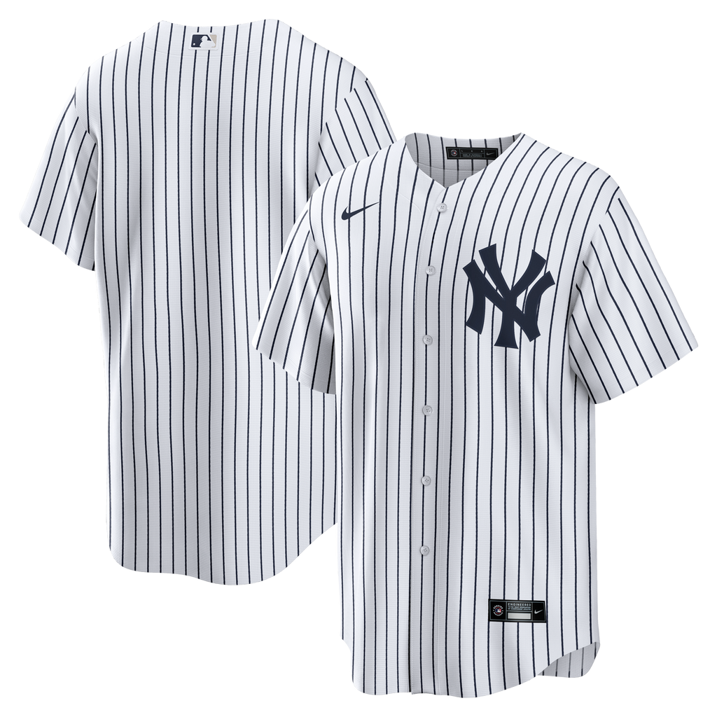 Men's New York Yankees Nike White Home Replica Blank Team Jersey