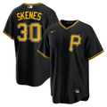Men's Paul Skenes Pittsburgh Pirates Nike Black Alternate Replica Team Jersey