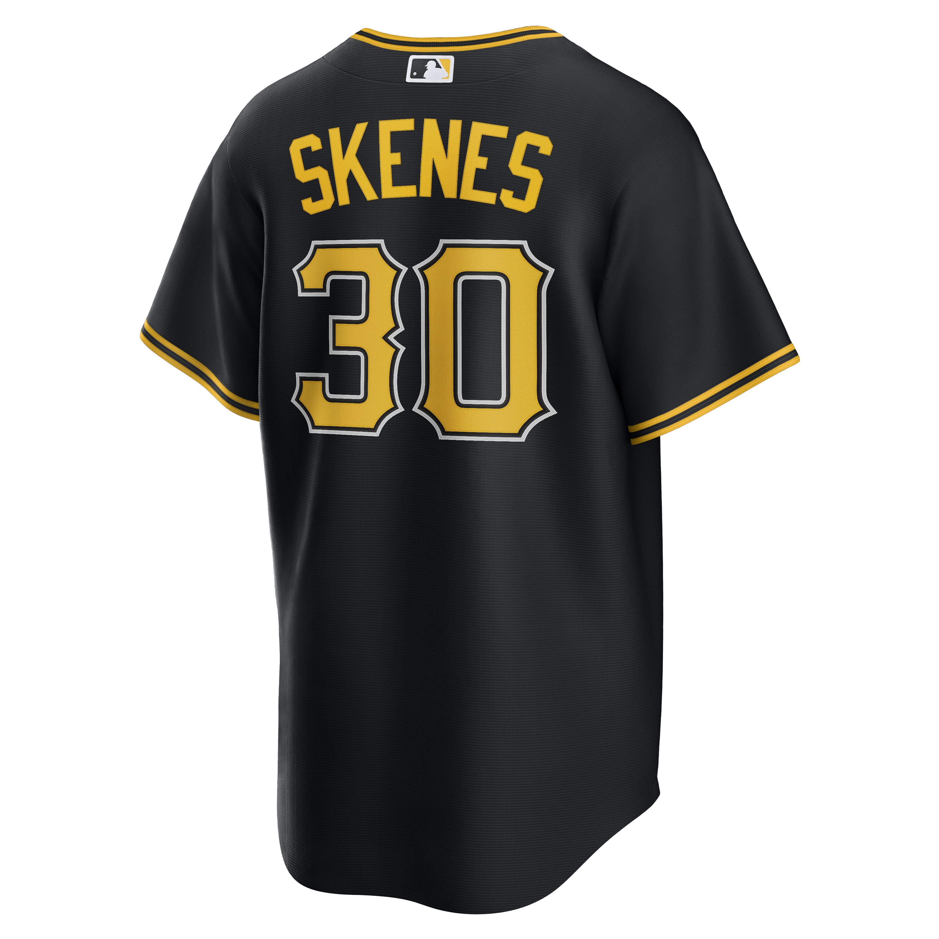 Men's Paul Skenes Pittsburgh Pirates Nike Black Alternate Replica Team Jersey