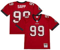 Warren Sapp Tampa Bay Buccaneers 2002 Mitchell & Ness Legacy Replica Jersey - Red