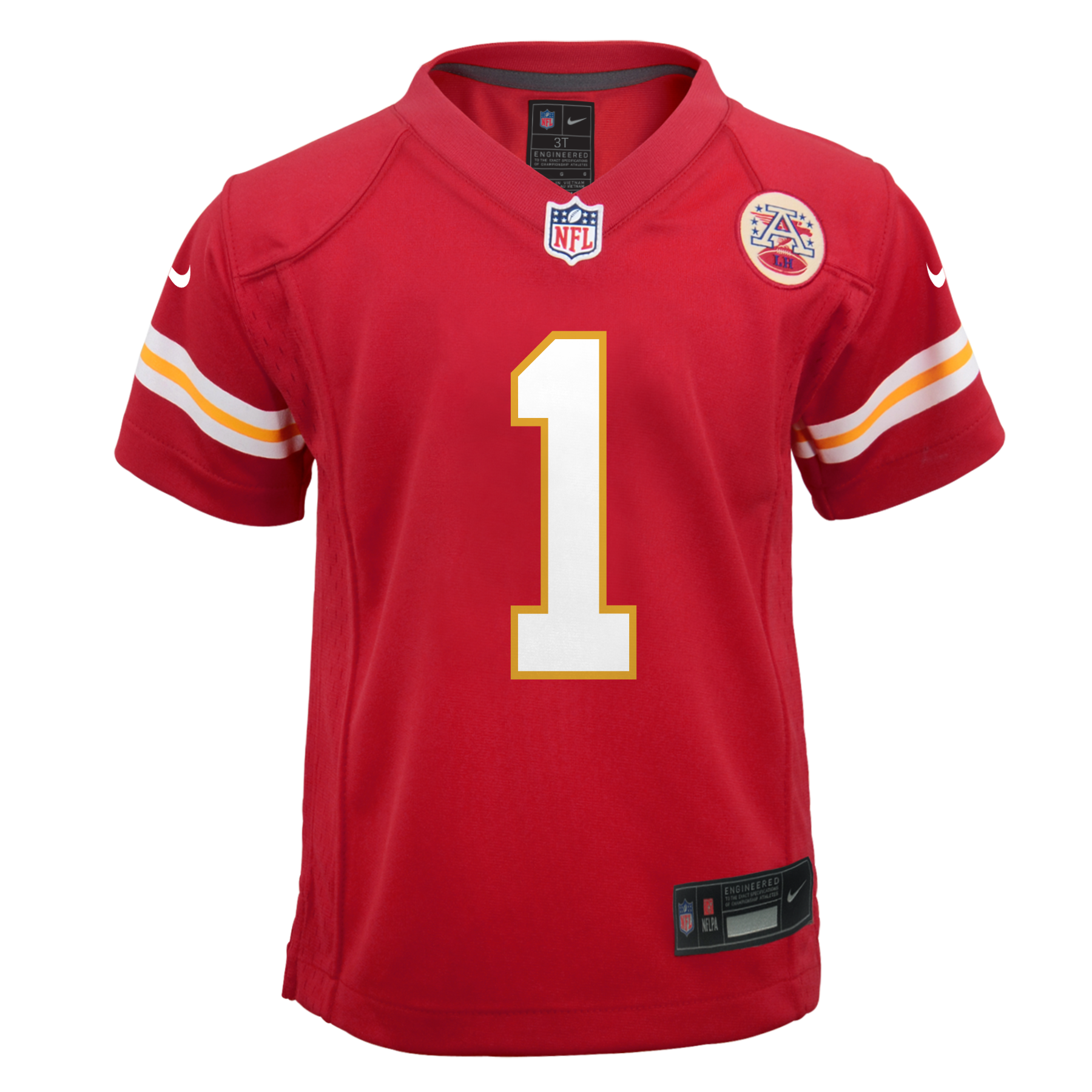 Youth Kansas City Chiefs Xavier Worthy Nike Red Game Jersey