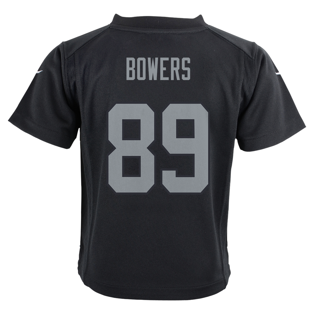 Child Las Vegas Raiders Brock Bowers Black Home Nike Game Jersey