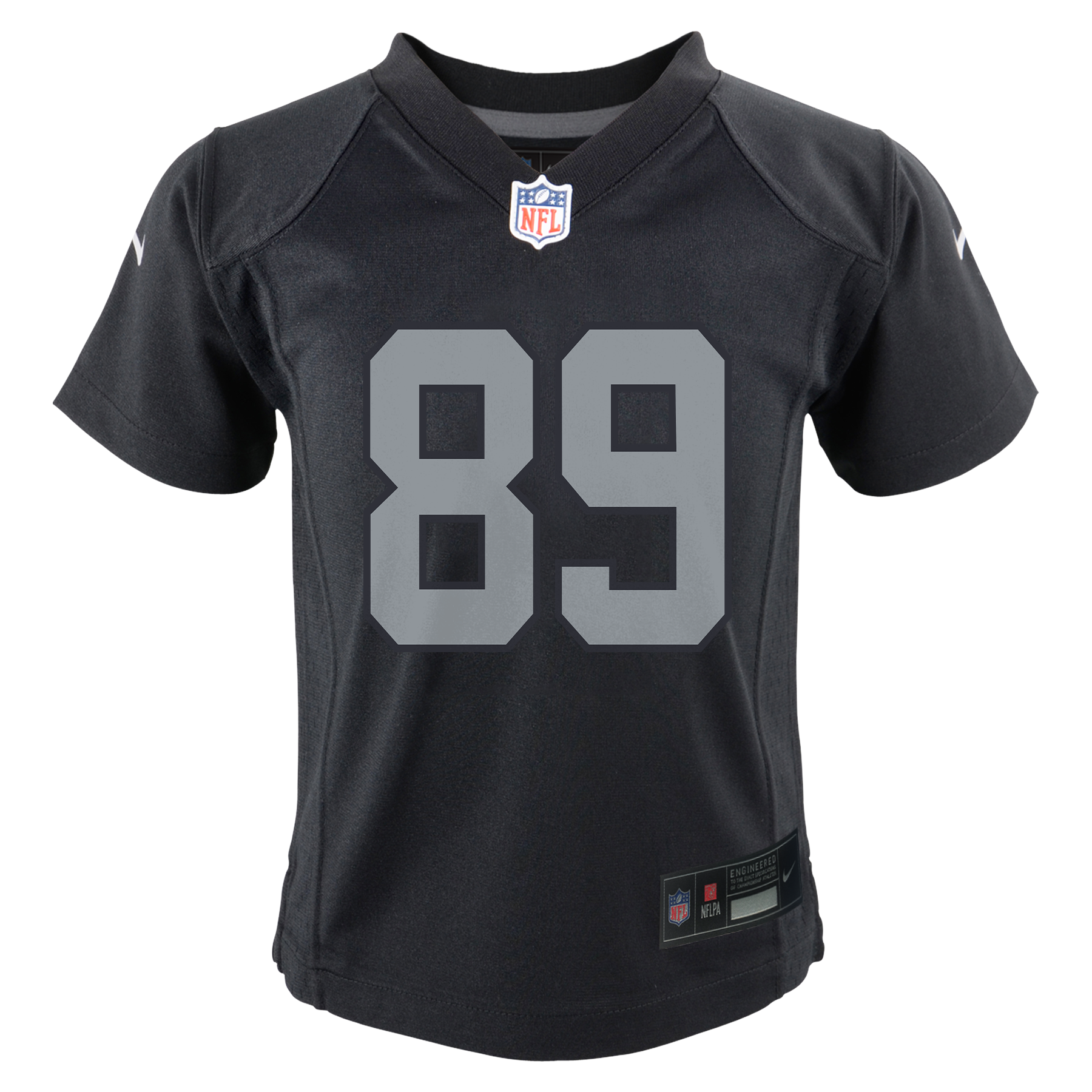Child Las Vegas Raiders Brock Bowers Black Home Nike Game Jersey