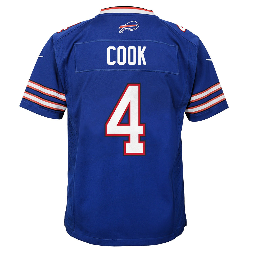 Youth James Cook Buffalo Bills Nike Royal Blue Game Jersey