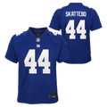 Youth Cam Skattebo New York Giants Home Royal Blue Nike Game Jersey
