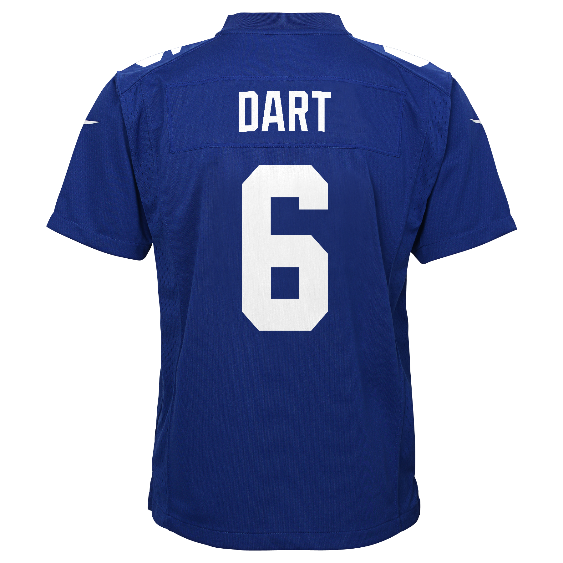 Youth Jaxson Dart New York Giants Home Royal Blue Nike Game Jersey
