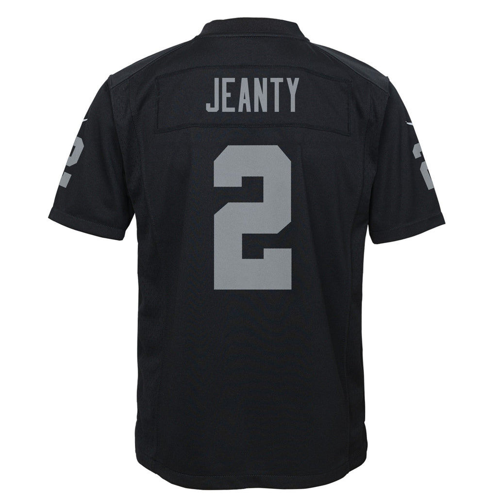 Youth Ashton Jeanty Las Vegas Raiders Black Nike Game Jersey