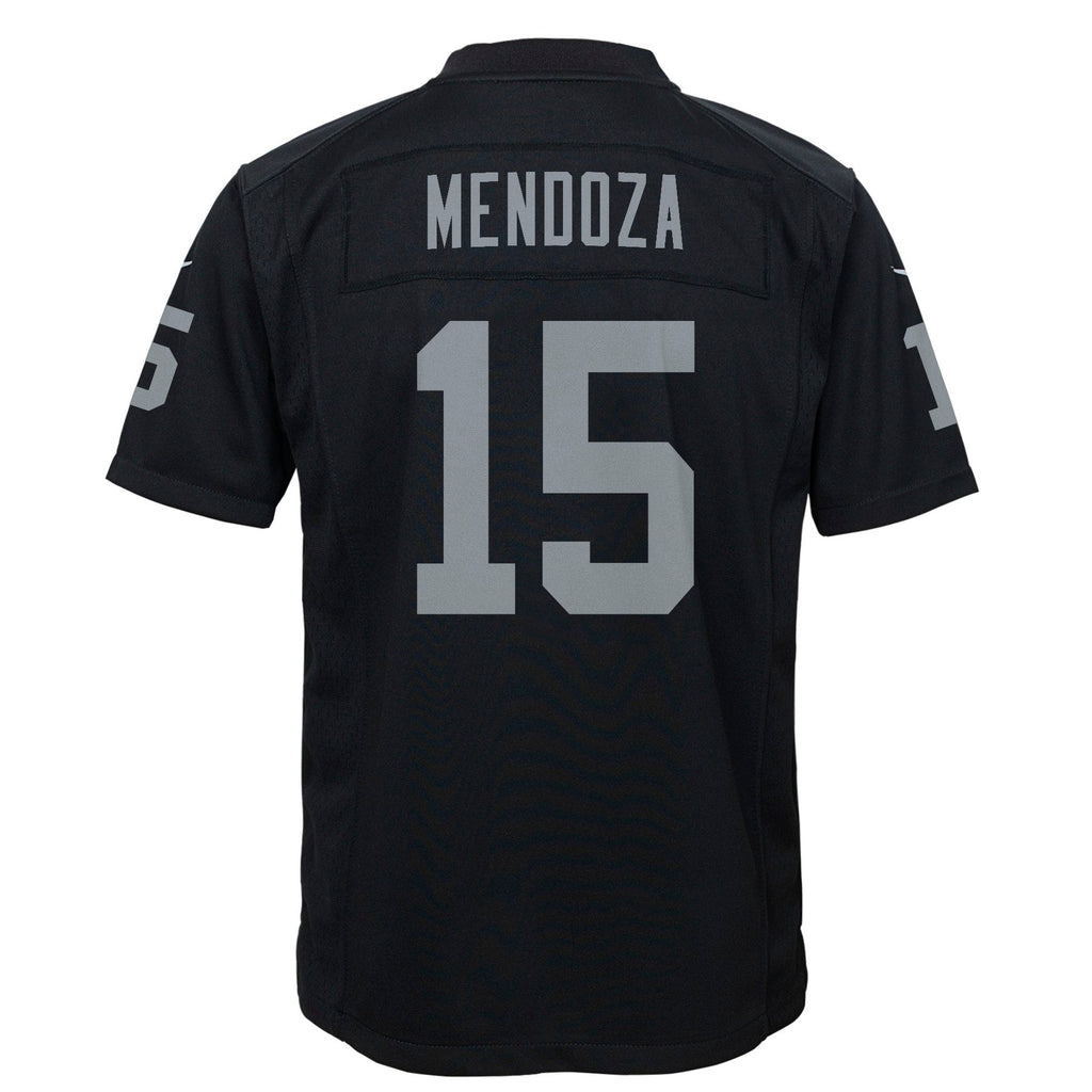 Youth Fernando Mendoza Las Vegas Raiders Black Nike Game Jersey