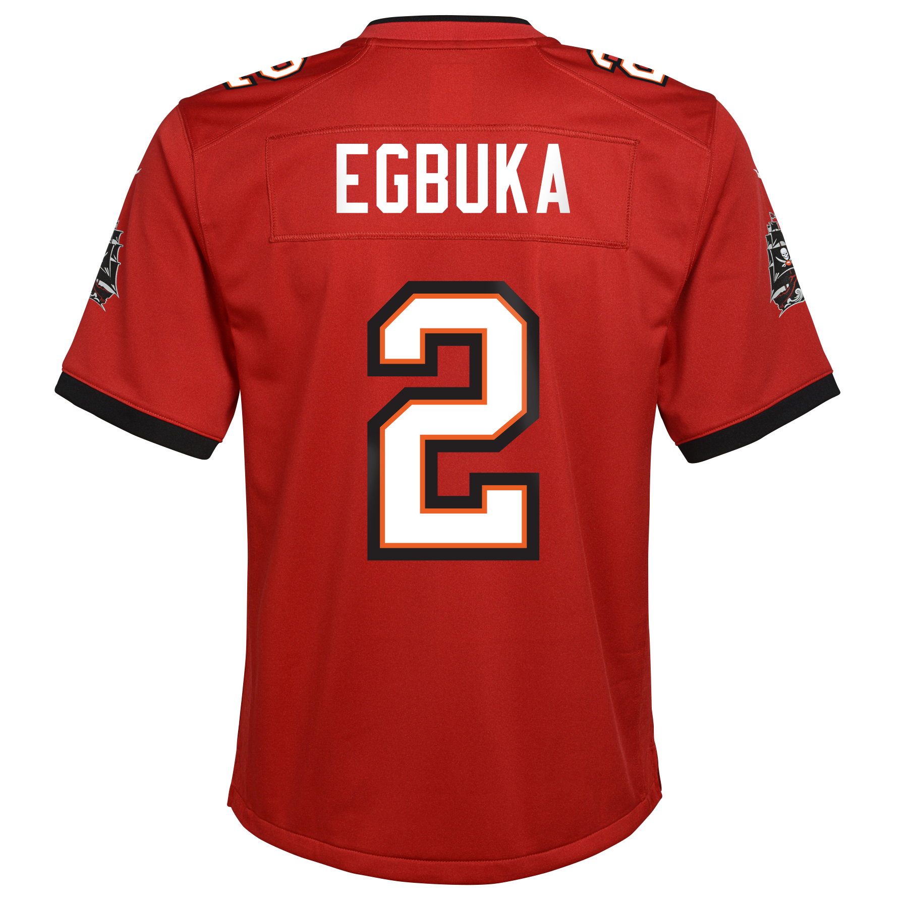 Youth Tampa Bay Buccaneers Emeka Egbuka Nike Red Nike Game Jersey