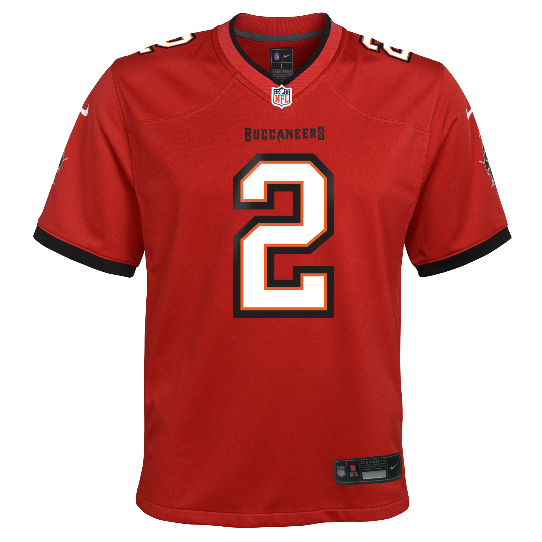 Youth Tampa Bay Buccaneers Emeka Egbuka Nike Red Nike Game Jersey