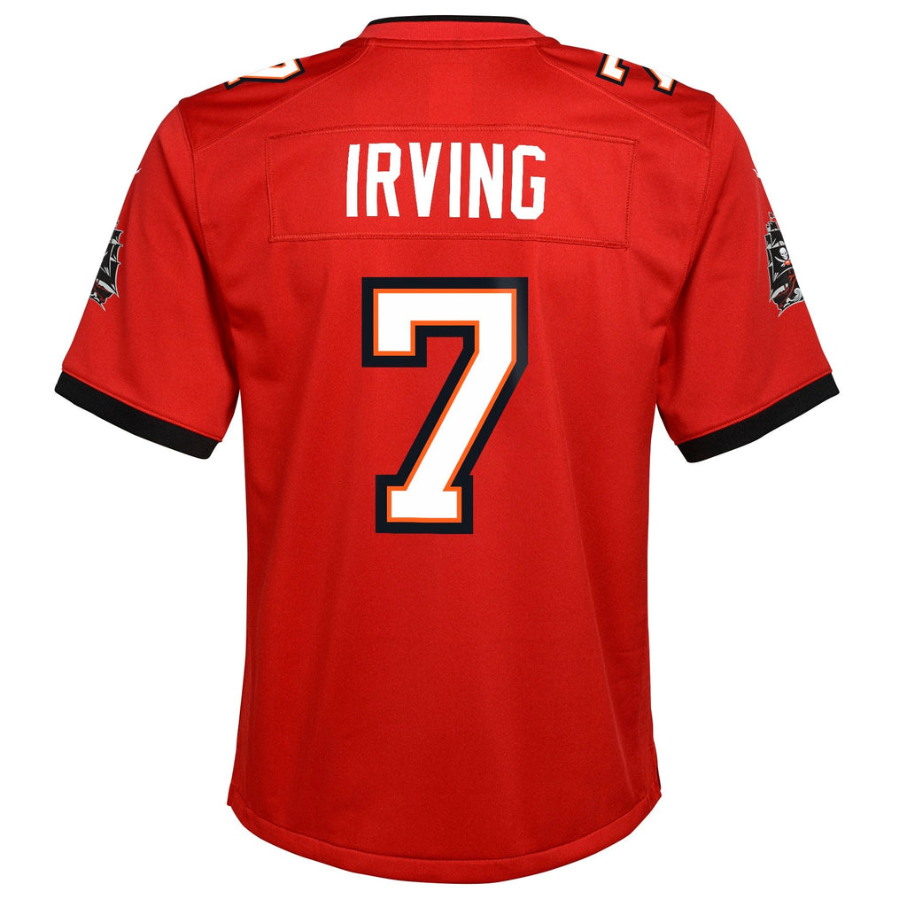 Youth Bucky Irving Tampa Bay Buccaneers Nike Red Game Replica Jersey