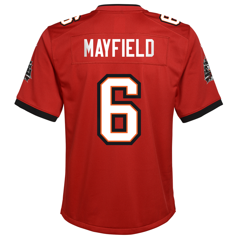 Youth Tampa Bay Buccaneers Baker Mayfield Nike Red Nike Game Jersey